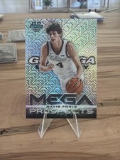 2025-26 Bowman Basketball Chrome Mojo Mega Prospects Davis Fogle MP-22 Gonzaga