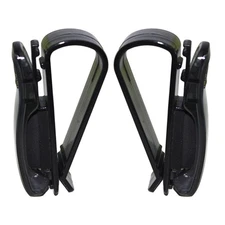 2 Pcs Plastic Car Visor Glasses Holder Clip Sunglasses Clip for Auto Visor