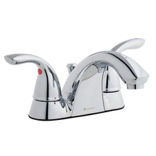 Glacier Bay Builders 4 in. Centerset Bathroom Faucet in Chrome