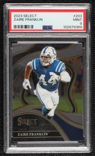 2023 Panini Select Club Level Zaire Franklin #203 PSA 9 MINT 1c7