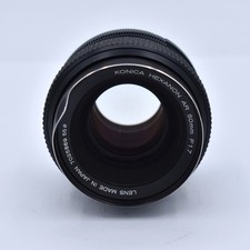 Konica 50mm F/1.7 Hexanon AE AR Mount Lens 55 - Front Ring Damage