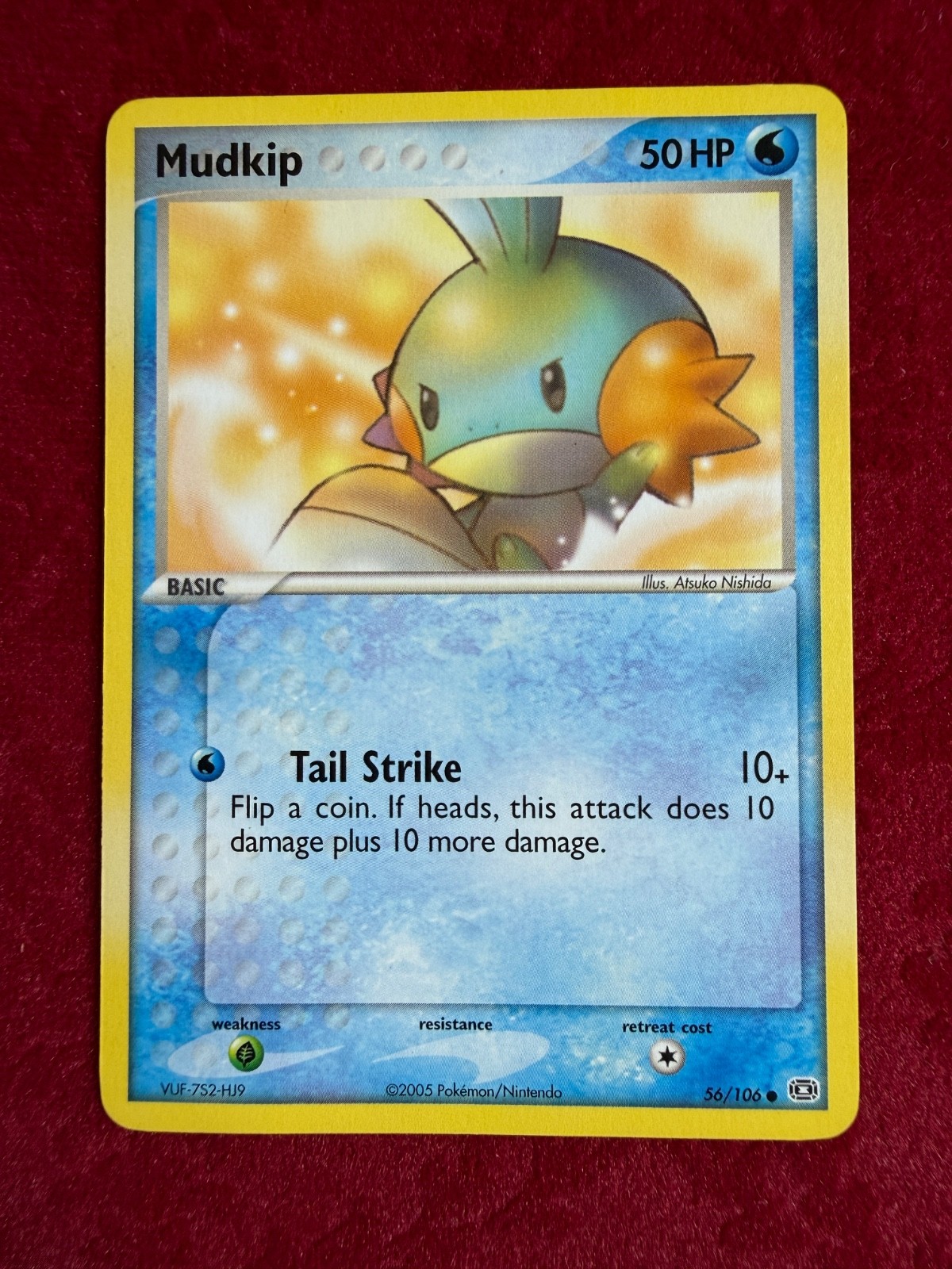 Pokemon TCG Mudkip Non-Holo 56/106, Emerald (NM)