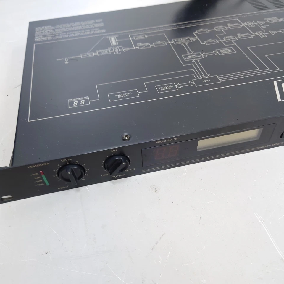 Unidad de rack multiefectos de reverberación digital KORG DRV-2000 de Japón Foto 3 de 4