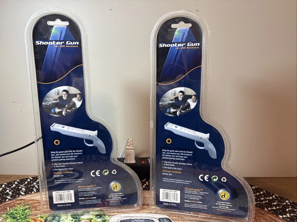 2 NEW - SHOOTER GUN for the WII REMOTE Wii-103 by iConcepts Game Fury - Image 2 of 4