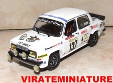 SIMCA 1000 RALLYE 3 RALLYE MONT BLANC 1980 GILLES MERMET EXCLUSIVITE TURN 1/43
