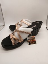 Skechers Women's Rumblers Wave New Lassie Wedge Sandals in UK Size 5