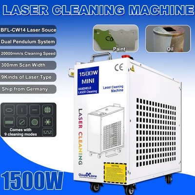 Handheld 1500W 4in1 Laser Schweißen Schneiden Reinigungsmaschine Auto Draht Feed