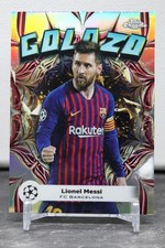Topps Cromo UCC 2024 Golazo Lionel Messi NºGL-5 FC Barcelona