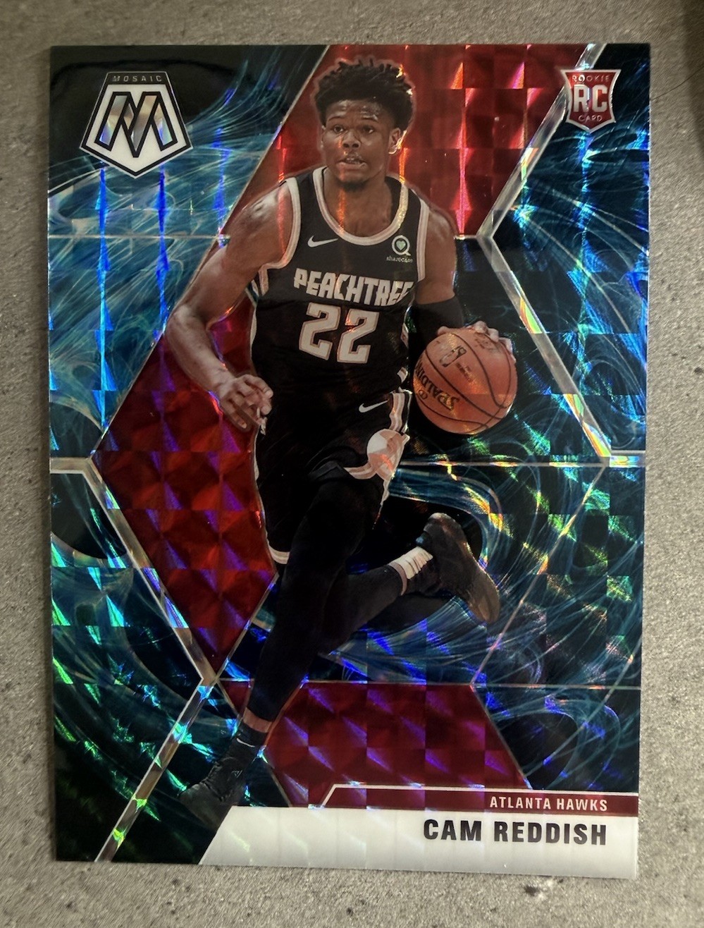 2019-20 Panini Mosaic Rookies Genesis Prizm Cam Reddish #241 Rookie RC