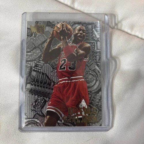 1995-96 Fleer Metal - Nuts & Bolts Michael Jordan #212