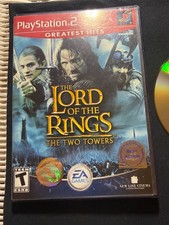 Lord of the Rings: The Two Towers Greatest Hits, PS2, WORKS FINE, CIB