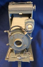 Vintage Kodak No 1 Pocket Bellows Camera-Rare Gray-Untested Very Good Condition