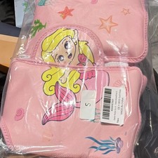 Mermaid Pink Kids Swim Vest Life Jacket Starfish Design Removable Floats Size S