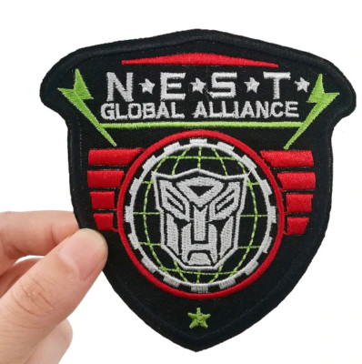 Transformers N.E.S.T Global Alliance 4'' Iron On Embroidered Patch