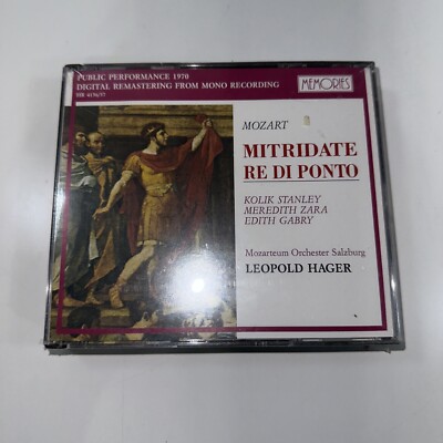 MOZART - Mitridate Re Di Ponto - 2 x CD Album - 1992 - Leopold Hager
