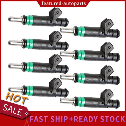 8PCS Fuel Injector FJ739 For BMW 550i 650i 645Ci 750i 750Li X5 Base 4 ...