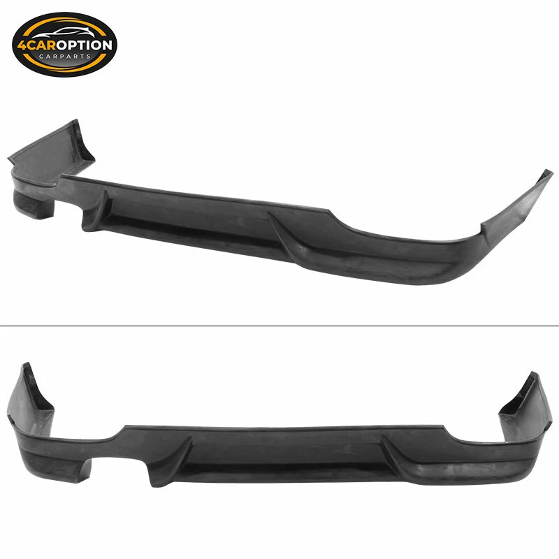 Fits 04-07 BMW E60 5-Series Sedan Rear Bumper Lip Diffuser Unpainted - PU Foto 3 de 4