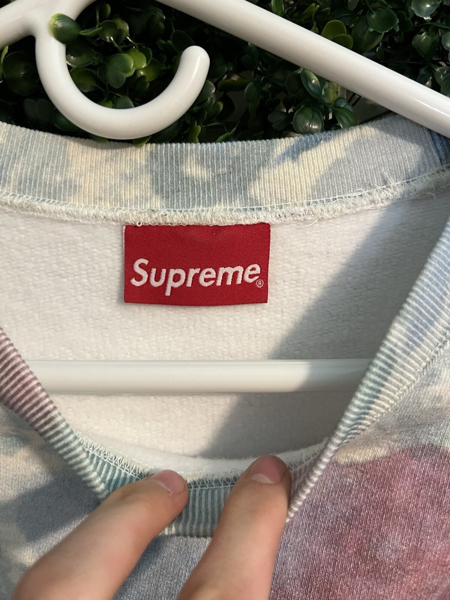 Brand New Supreme Small Box Logo Crewneck SS21 Watercolor Brand New Supreme Small Box Logo Crewneck SS21 Watercolor