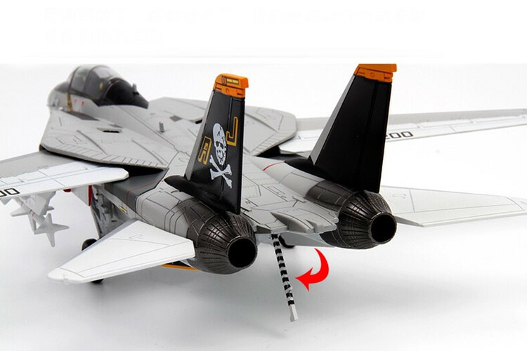 F② 1/72 F-14 TOMCAT\"JollyRogers\" HA5203 Pete's Collectibles