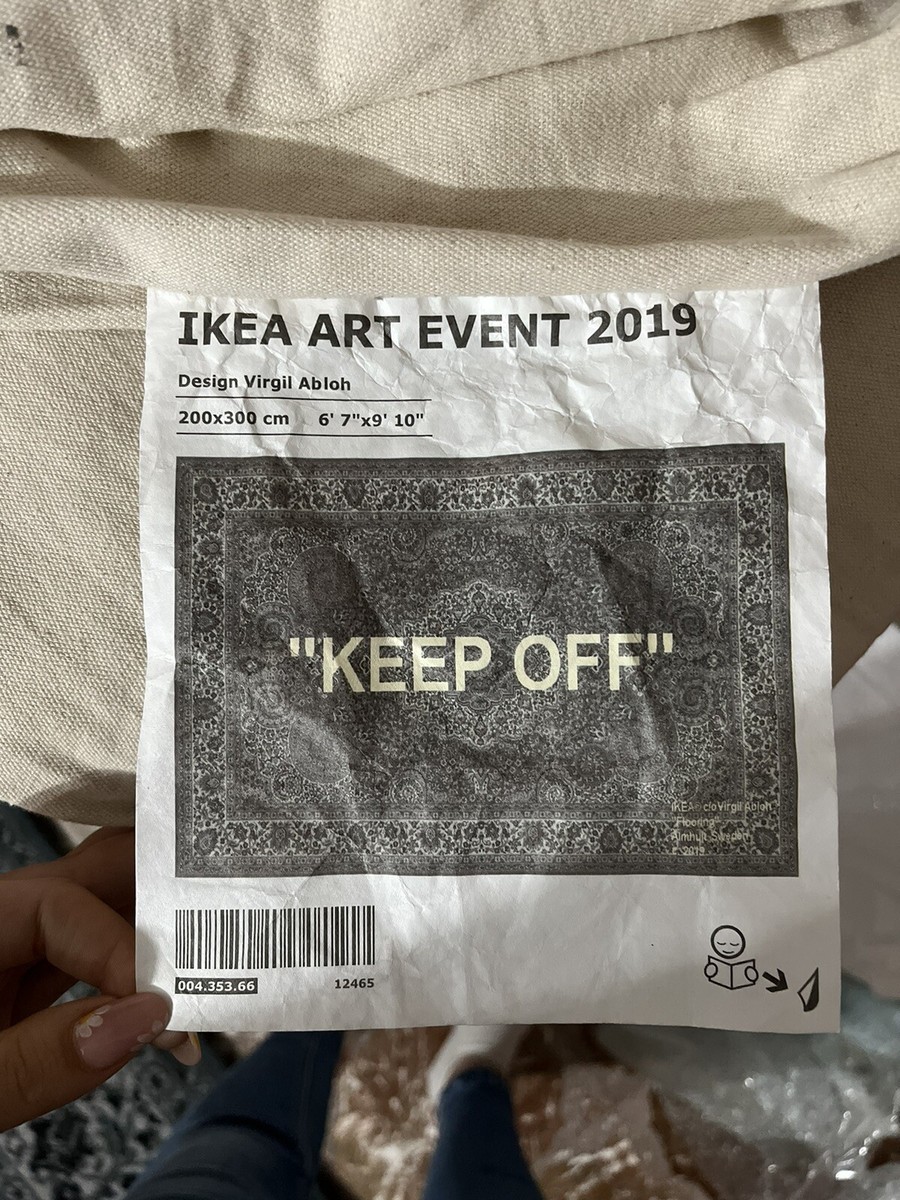 Off White Ikea Art Event Keep Off Ikea Rugs Ikea Art Event 2019