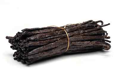 80 MADAGASCAR BOURBON VANILLA BEANS-PODS GRADE A FROM SAMBAVANILLA - 7.8 OZ