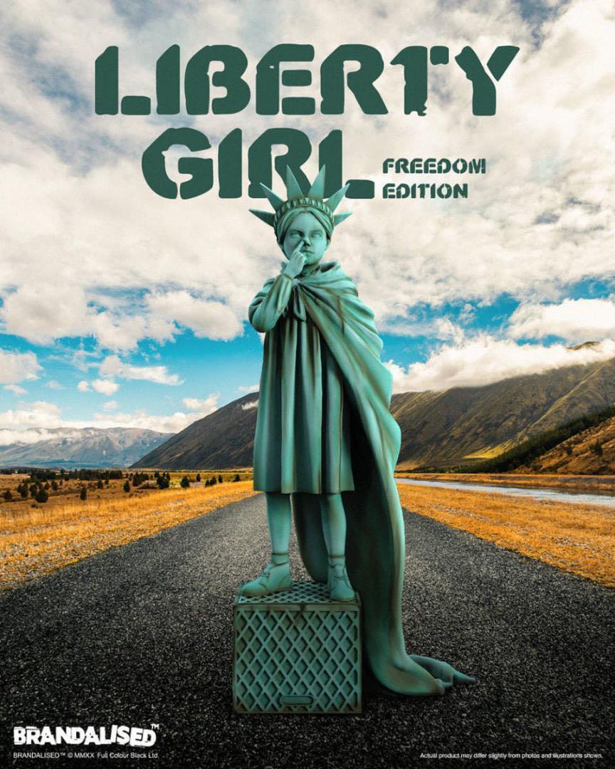 Mighty Jaxx Banksy Liberty Girl | eBay Mighty Jaxx Banksy Liberty Girl | eBay