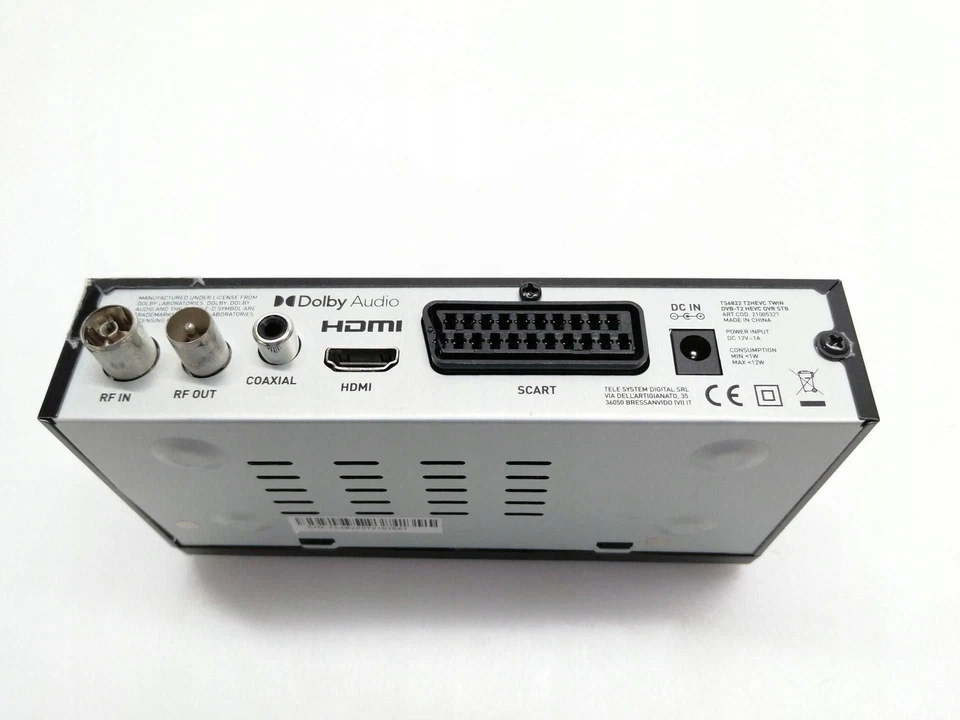 TELE System DECODER T2 TS6822 Twin PVR - Immagine 3 di 4