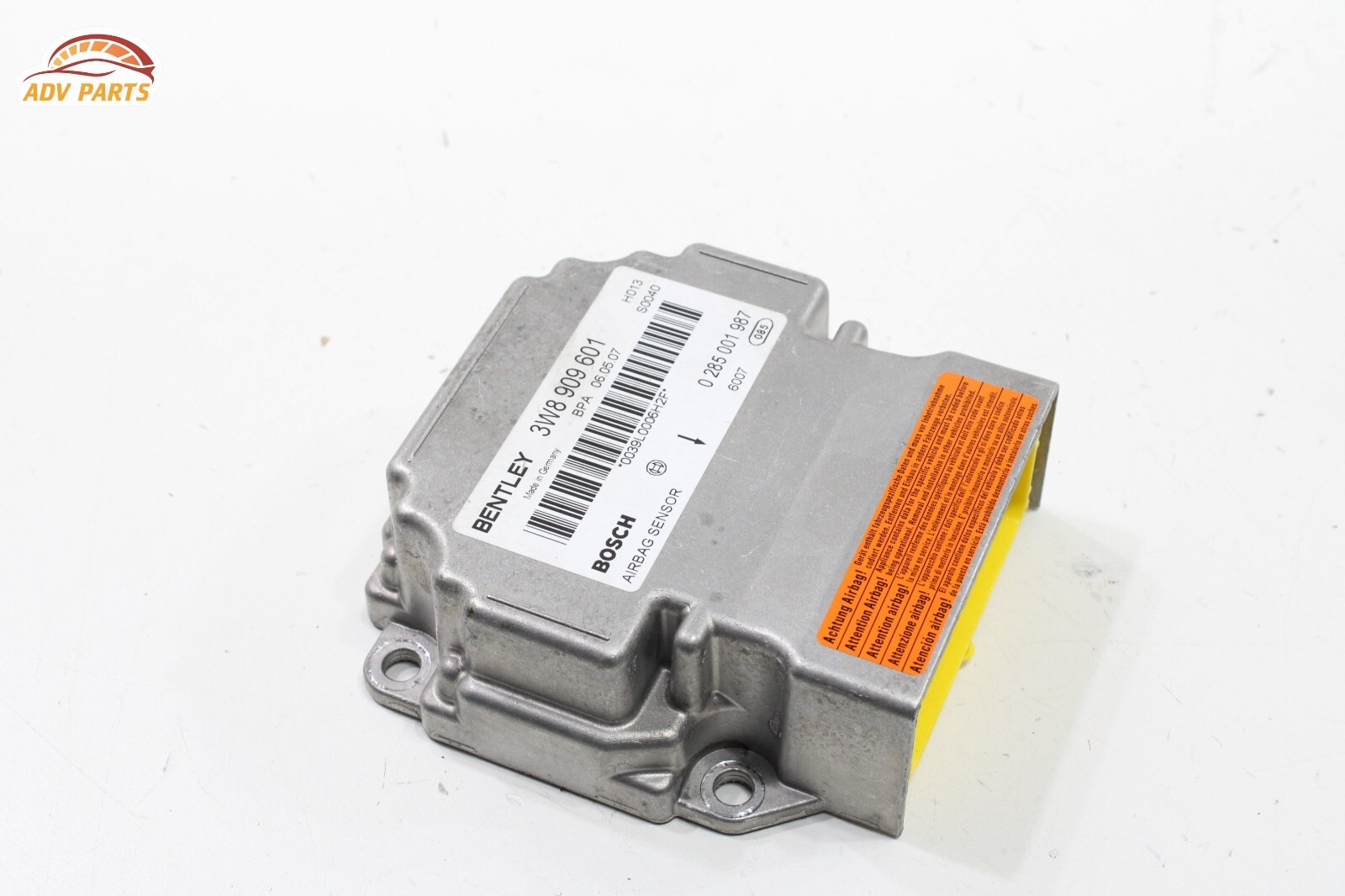 2006-12 BENTLEY CONTINENTAL RESTRAINT DIAGNOSTIC COMPUTER MODULE SRS UNIT OEM