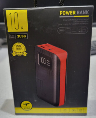 5 Port Universal 10000 mAh Portable Power Bank - NIB!!!