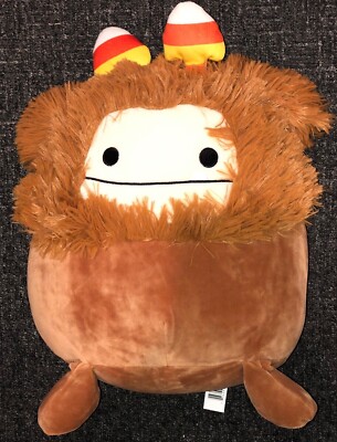 Squishmallows 12'' INCH BENNY BIGFOOT NWT RARE Kellytoy HALLOWEEN 2022 IN HAND