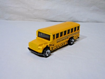 1988 hot wheels school bus
