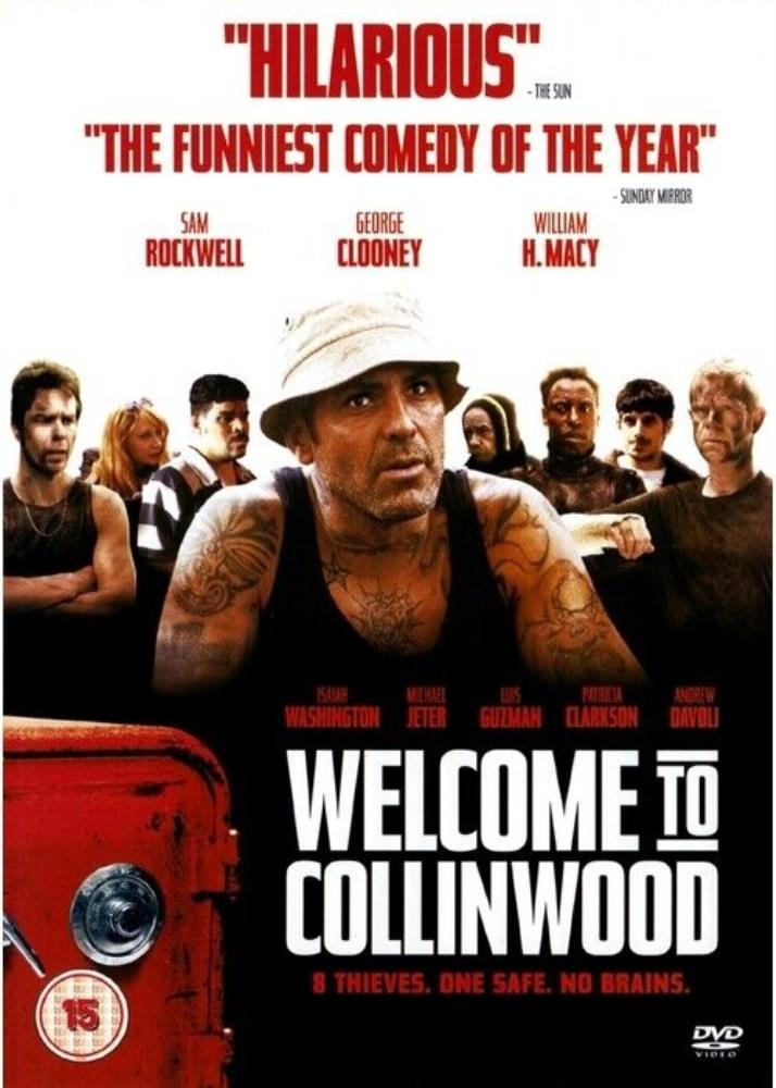 Welcome to Collinwood DVD (2003) George Clooney FREE SHIPPING
