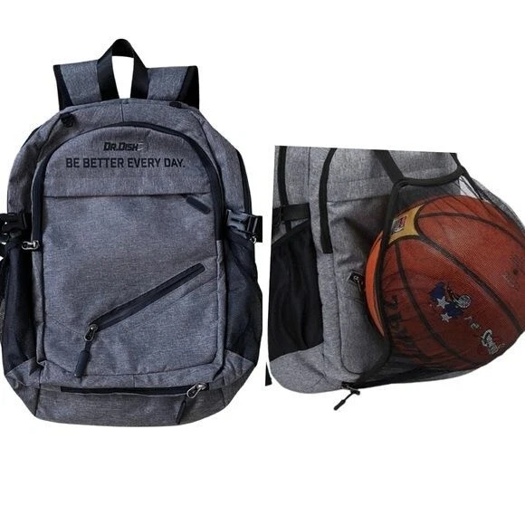 Large Black Gym & Fitness Backpack