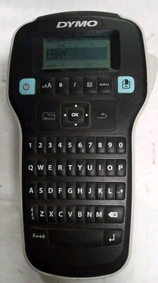 Dymo Label Manager 160 Handheld Label Maker Printer With 6 New Batteries Works