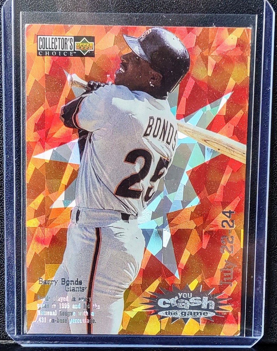 1996 Upper Deck Collectors Choice You Crash The Game Barry Bonds