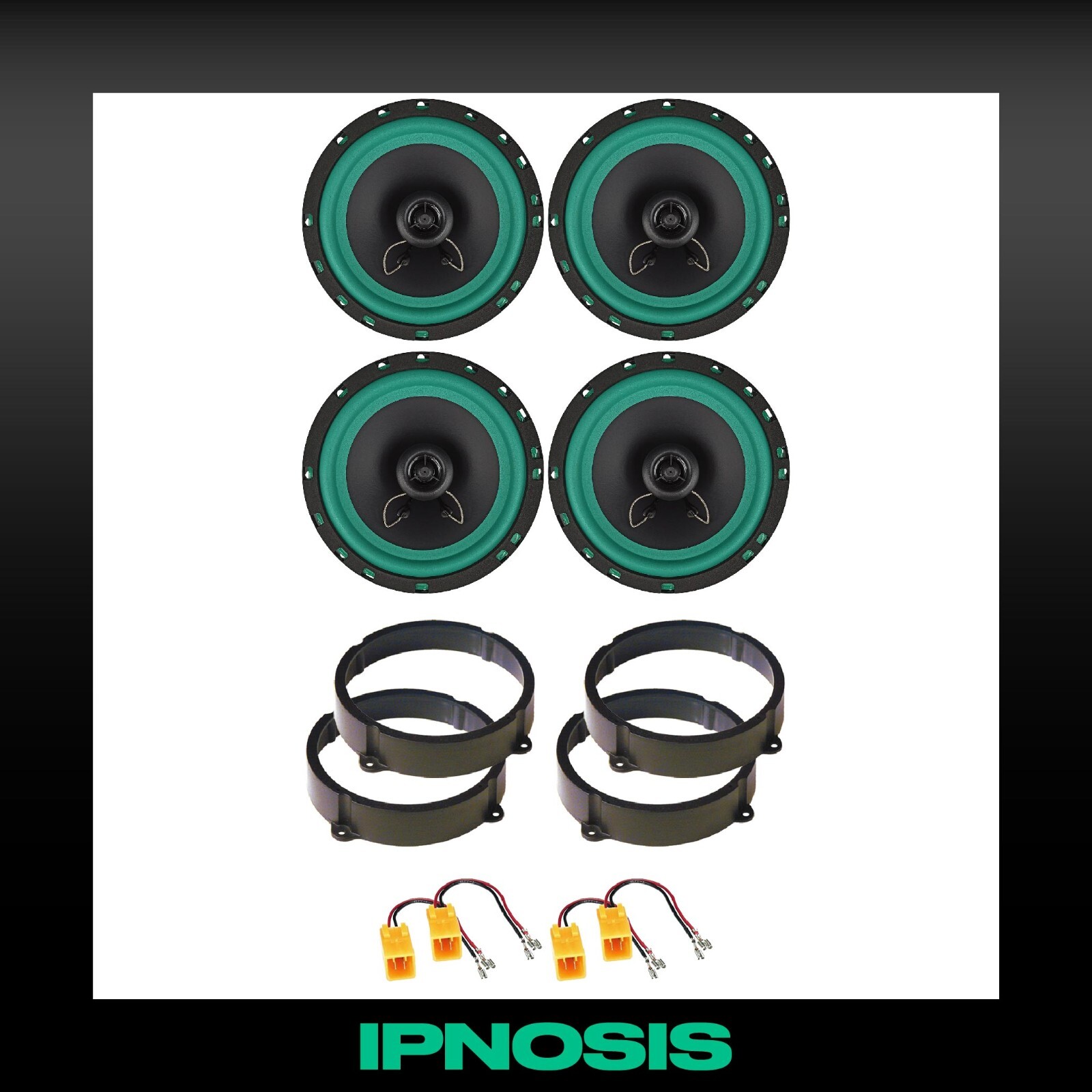 Kit 4 Casse IPNOSIS per Alfa 147 159 | Audio Auto Potenziato 240W