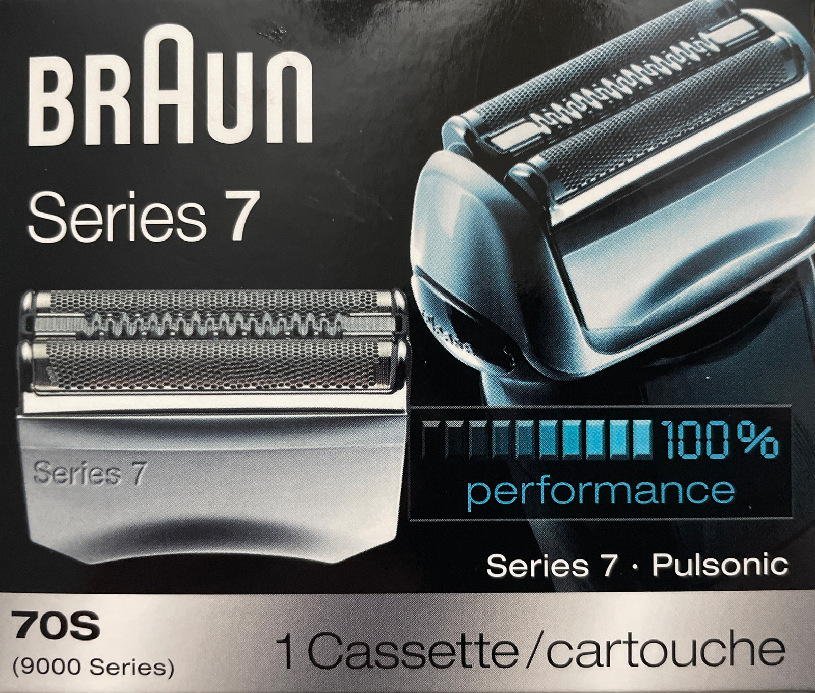 Braun Series 7 70S Electric Shaver Head Replacement Cassette Sealed