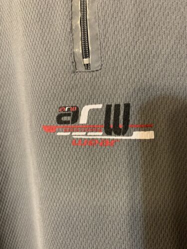Maglia maglia running Feroti Sport uomo taglia XL rosso grigio 1/4 zip ciclismo - Foto 4 di 8