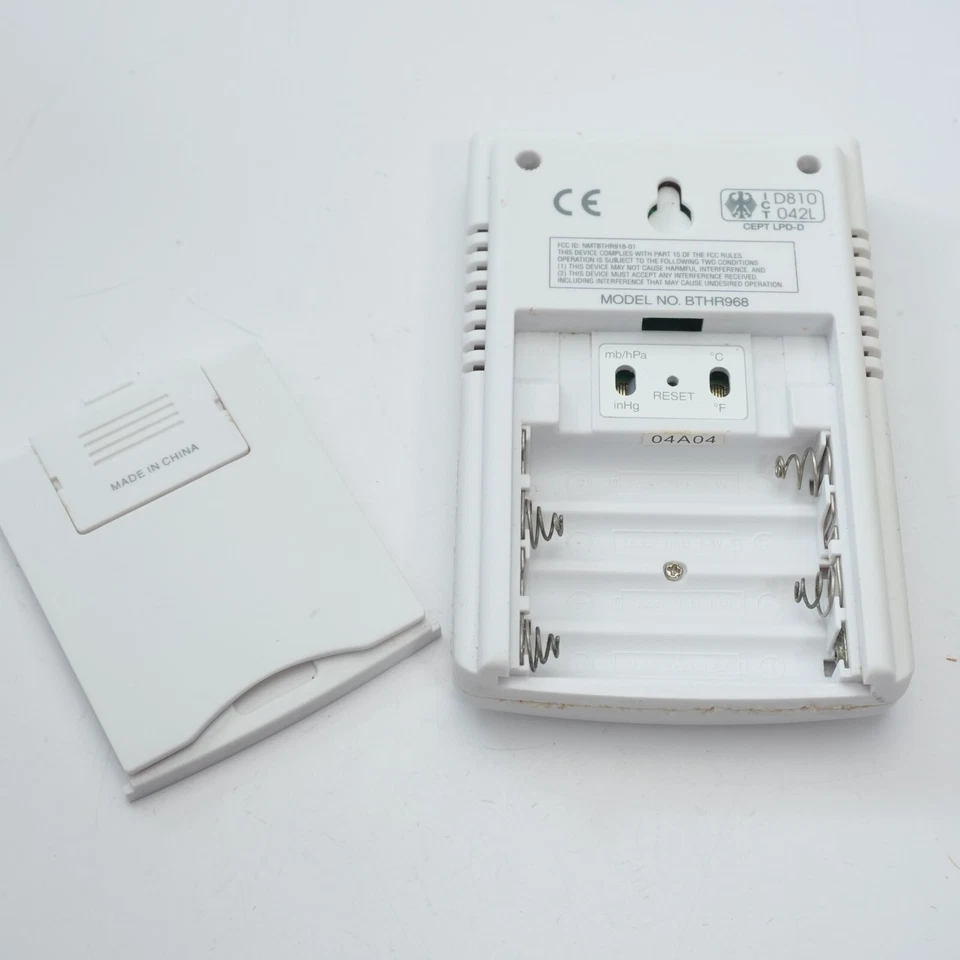 Oregon Scientific BTHR968 Wireless 433MHz Baro-Thermo-Hygro Sensor - Image 4 of 4