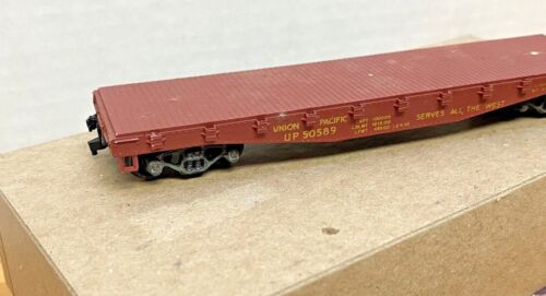 HO Athearn Trains in Miniature 5485 Union Pacific Flat Car UP 50589 Build - Picture 2 of 7