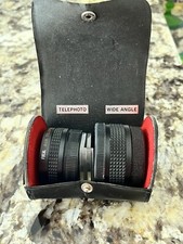 Imado Aux. Telephoto Wide Angle Lens w/ Case Gently Used Great Price
