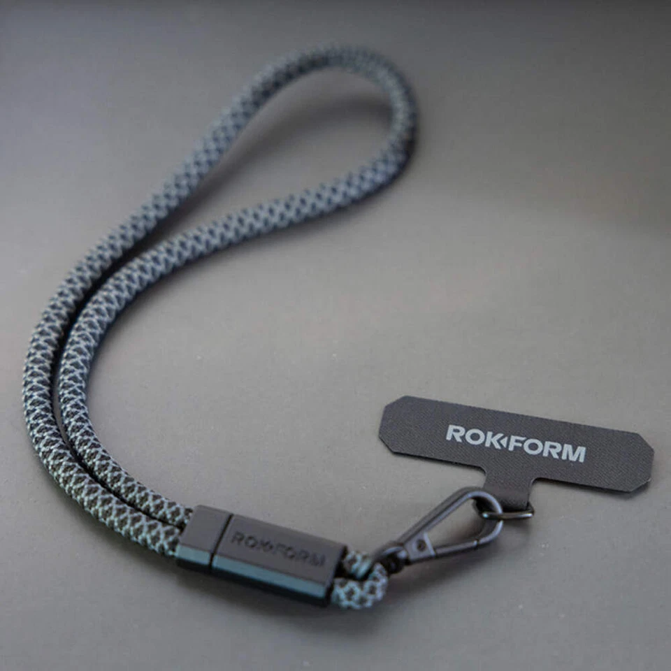 Rokform Premium Cell Phone Lanyard High Quality Woven Rope 220mm Long 5mm Thick - Image 2 of 2