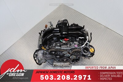JDM 13-18 SUBARU LEGACY OUTBACK 11-18 FORESTER JDM FB25 2.5L DOHC ENGINE - 48K