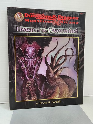 AD&D Monstrous Arcana: Dawn of the Overmind (1998 softcover complete) wh - Picture 6 of 12