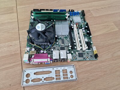 Foxconn Endura Mainboard EM945G rev 1.0 Dual LAN Skt 775 +RAM+CPU EM2G03-0-0