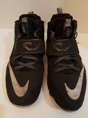 Nike CJ Zoom Trainer Calvin Johnson Megatron RARE Black