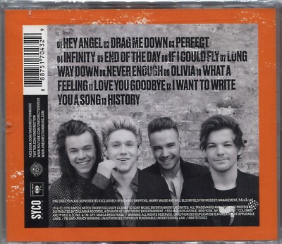NIALL Horan COVER---- ONE DIRECTION Made in the A.M. TARGET 1D CD