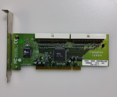 Adaptec Card Controller Internal Card Board 1200A Raid Highpoint 1906300