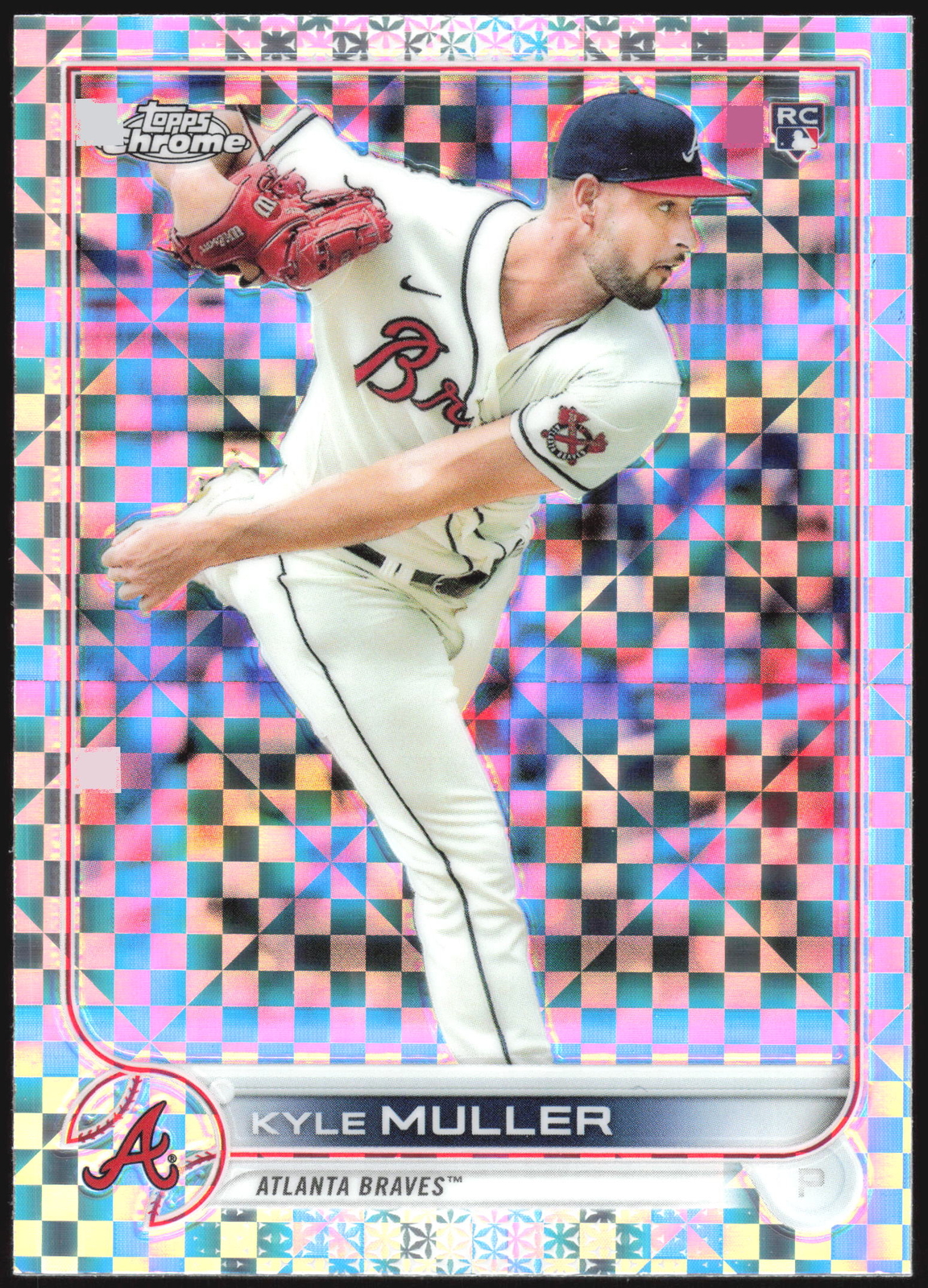 2022 TOPPS CHROME X-FRACTOR #70 KYLE MULLER NM
