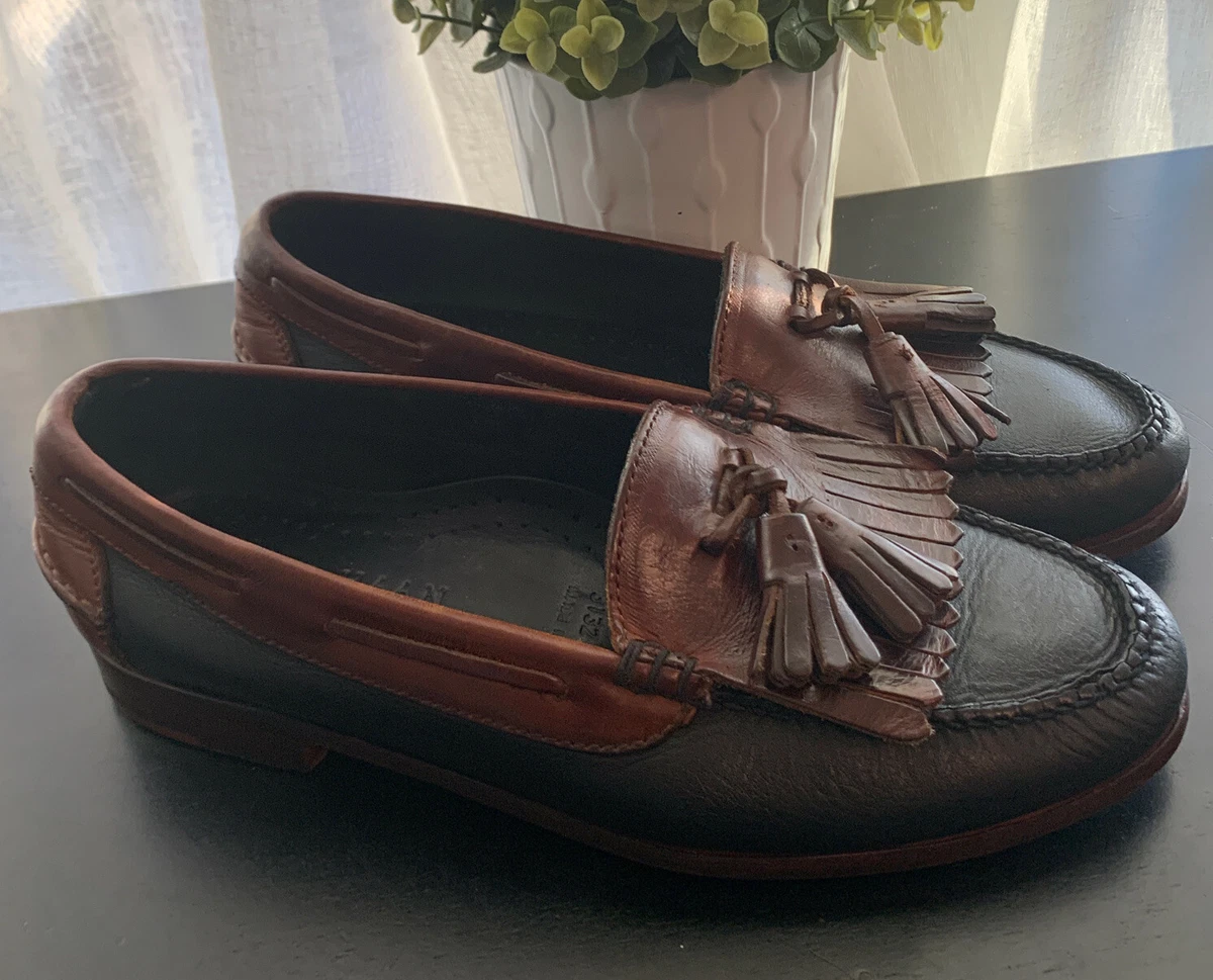 Cole haan shop black tassel loafers